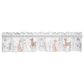 Lambs and Ivy Deer Park Window Valance in Brown, White and Grey, , large