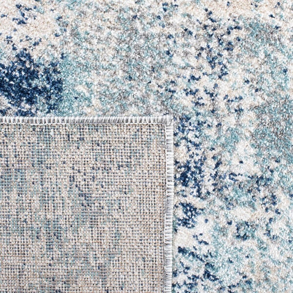 Safavieh Aston 6&#39;7&quot; Square Ivory and Blue Area Rug, , large