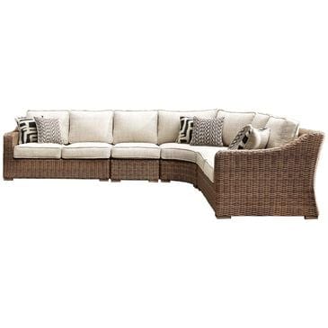 Ashley Beachcroft 4-Piece Sectional in Beige, , large