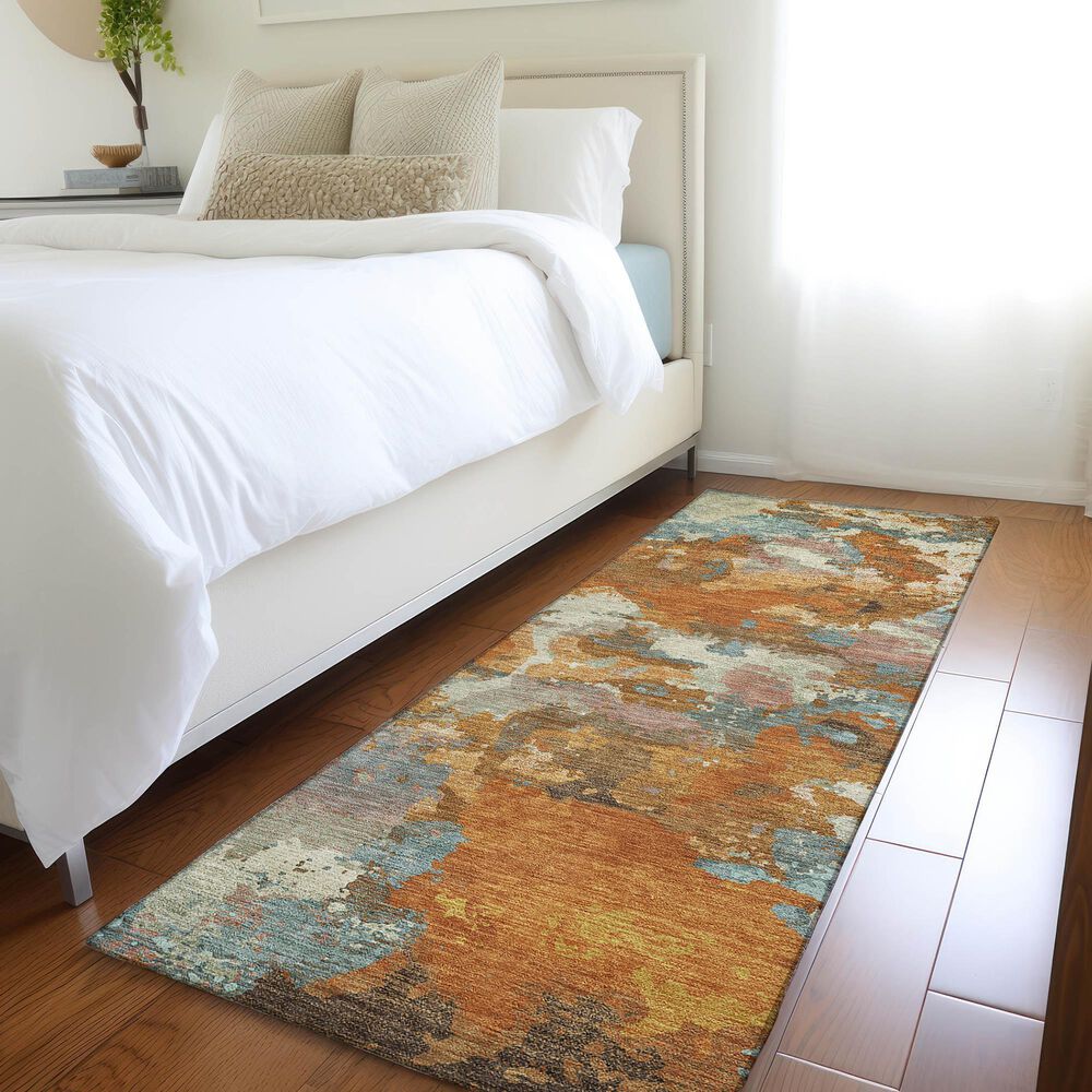Dalyn Rug Company Kochi KC9 Copper 2&#39;3&quot; x 7&#39;6&quot; Runner, , large