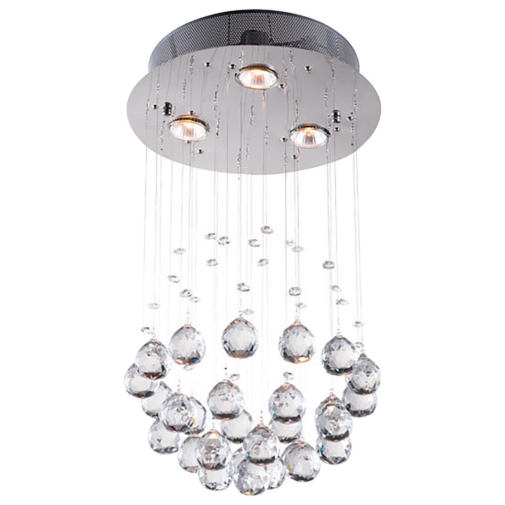 Zuo Modern Pollow Ceiling Lamp in Clear, , large
