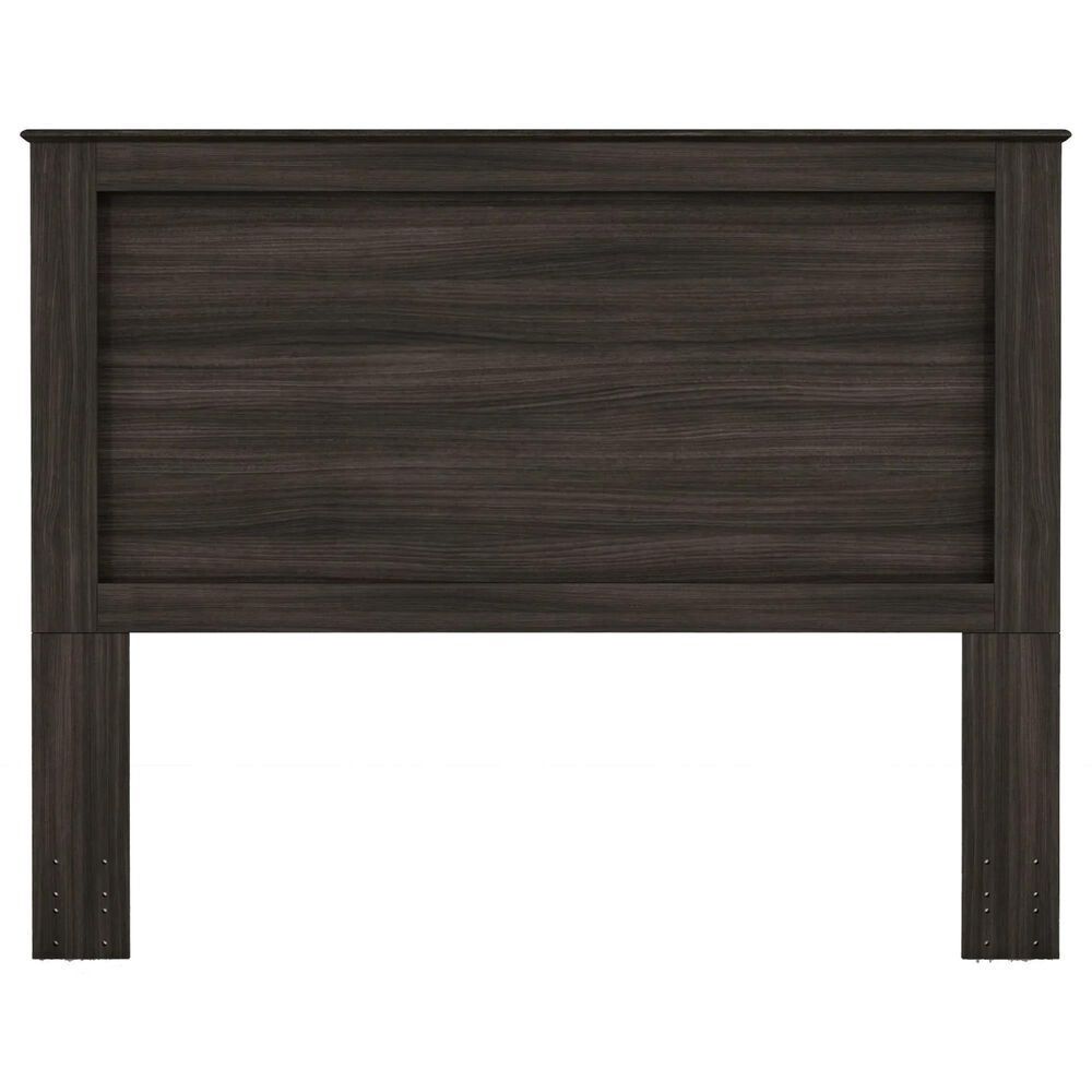 Lemoore Essential Queen/Full Panel Headboard in Grey Walnut, , large