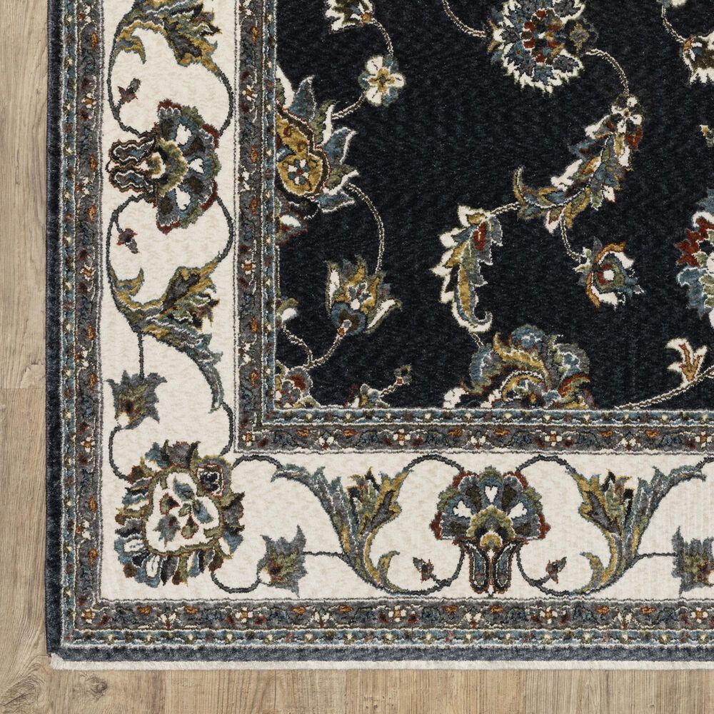 Oriental Weavers Vivian VI01B 7&#39;10&quot; x 10&#39;10&quot; Blue Area Rug, , large