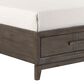 New Heritage Design Landon Queen Storage Bed in Walnut, , large