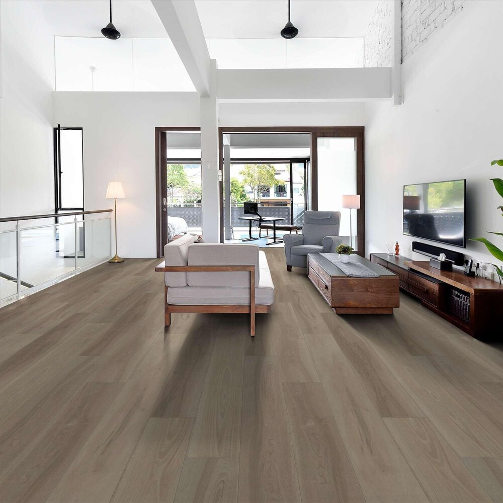 Shaw Vinyl Tile Titan HD+ Platinum Renewed Hickory 9&quot; x 72&quot; Vinyl Plank, , large