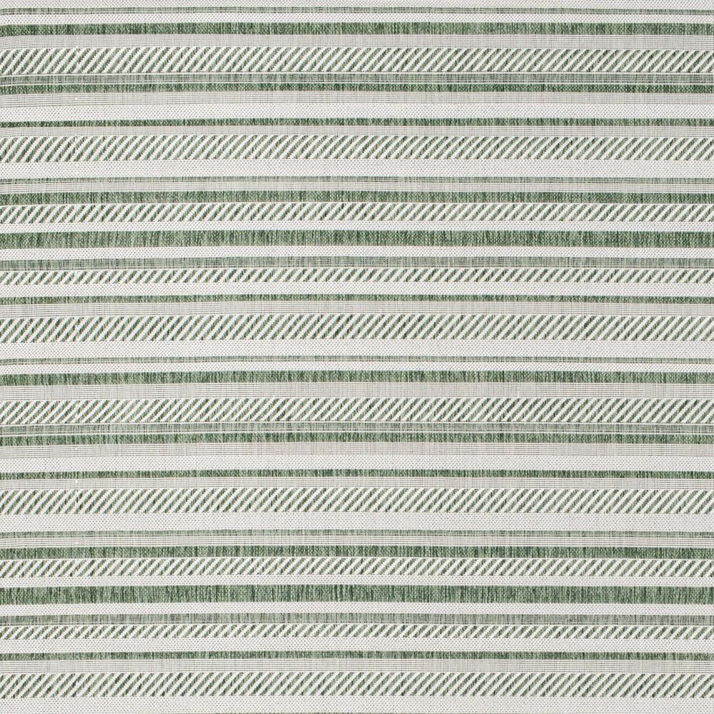 Surya Eagean EAG-2422 Grass Green, Ivory, Dark Green and Seafoam 2&#39; x 2&#39;11&quot; Indoor/Outdoor Area Rug, , large