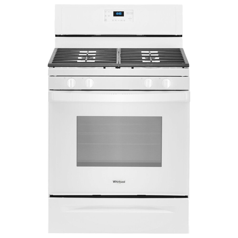 Whirlpool 5.0 Cu. Ft. Gas Range with SpeedHeat Burner in White, White, large
