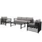 World Source 4-Piece Conversation Set in Multicolor, , large