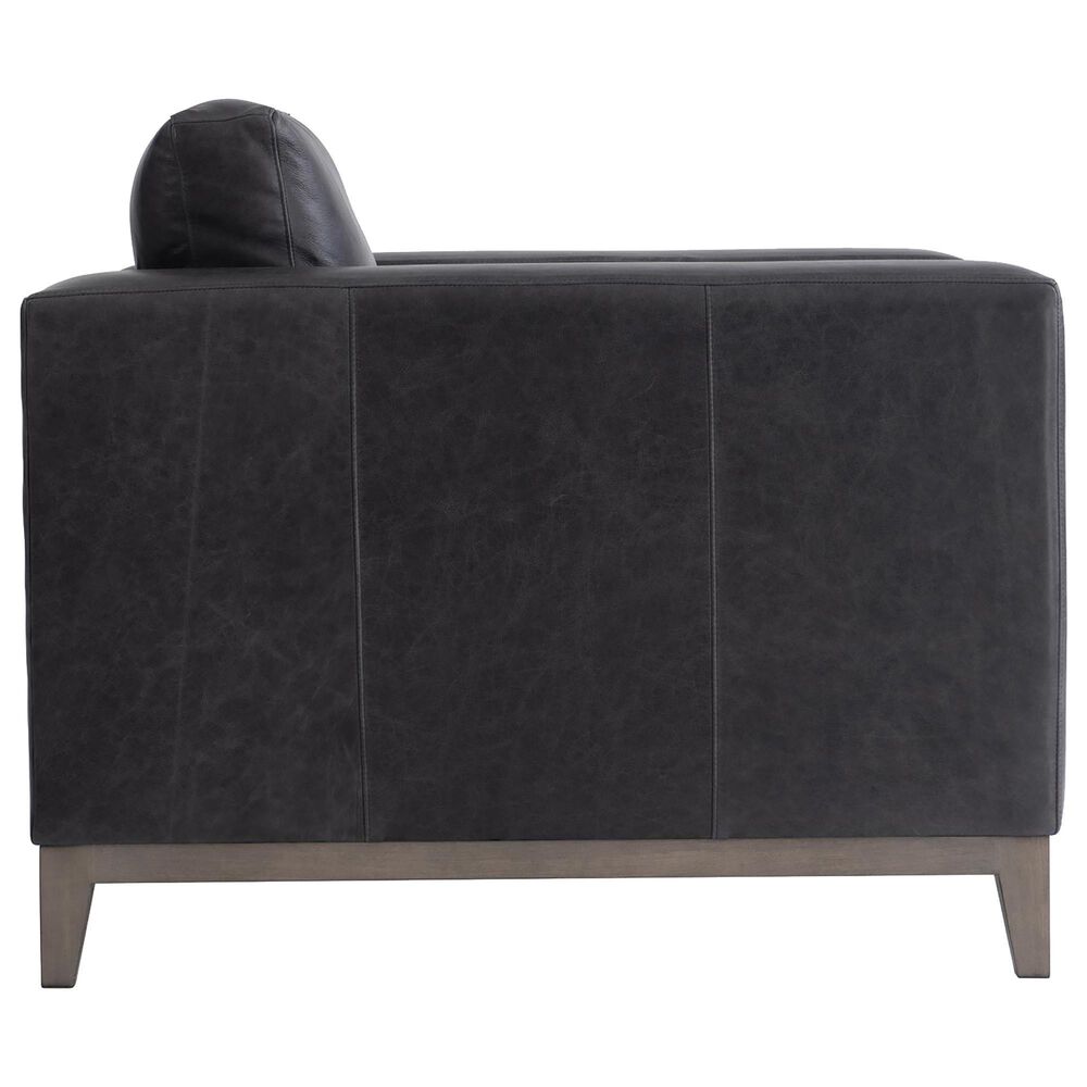 Bernhardt Noel Leather Club Chair in Grey, , large