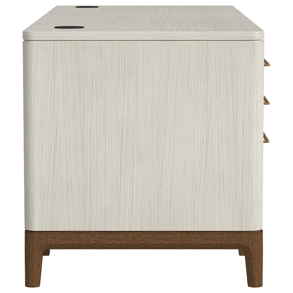 Wycliff Bay Pomono Double Pedestal Executive Desk in White, , large