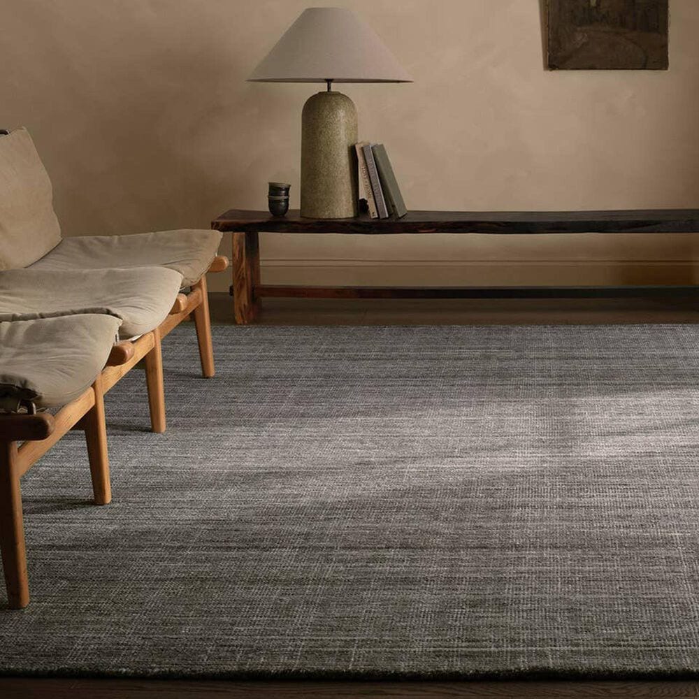 Jaipur Solon Hued Gray and Carbon 6' x 9' Area Rug, , large
