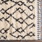 Surya Berber Shag BBE2301 2"7" x 7"3" Charcoal and Light Beige Runner, , large