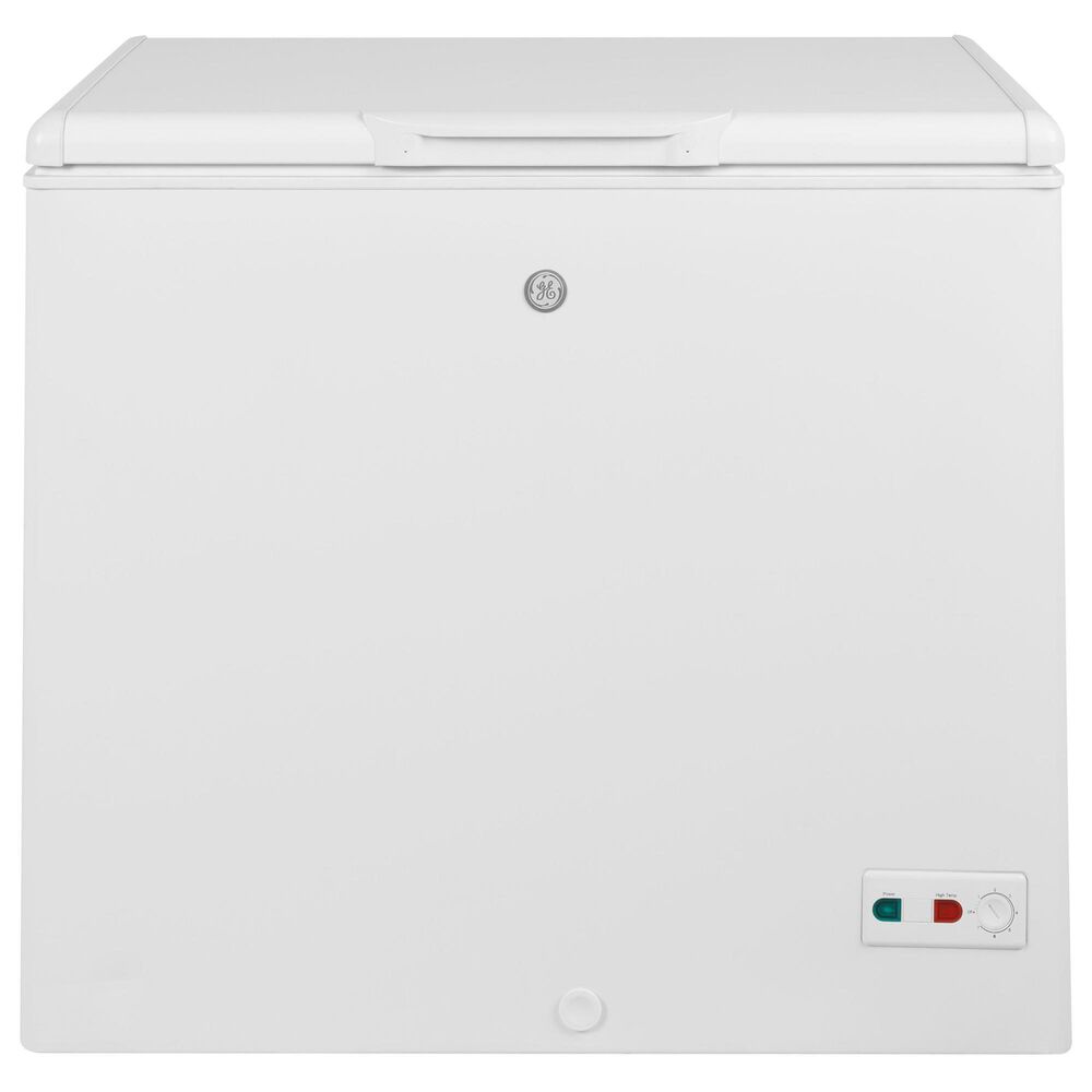 GE 8.8 Cu. Ft. Manual Defrost Chest Freezer in White, , large