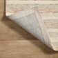 Chris Loves Julia x Loloi Chris 2" x 5" Ivory and Clay Area Rug, , large