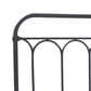 Ashley Nashburg Queen Slat Metal Bed in Black, , large