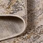 Feizy Aura 3735F 8" x 10" Gold and Gray Area Rug, , large