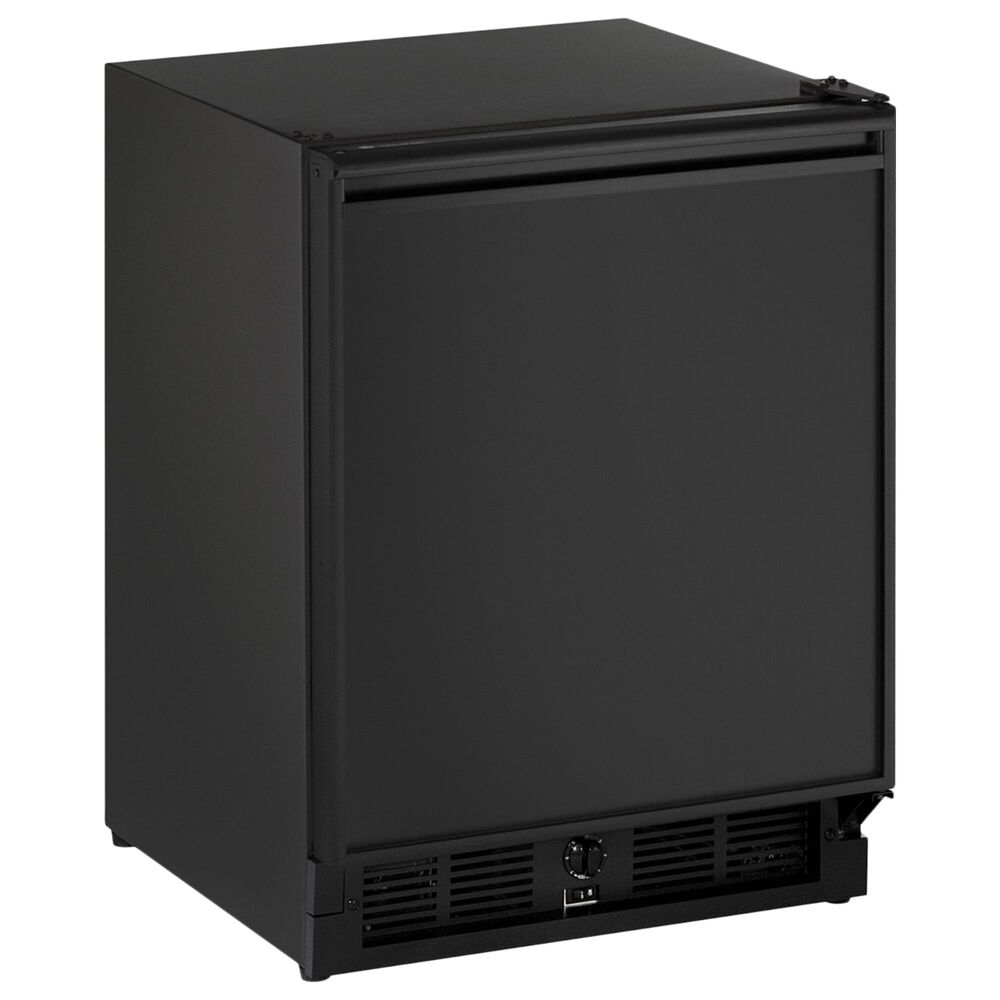 U-Line 21" Built-In Compact Refrigerator in Black, , large