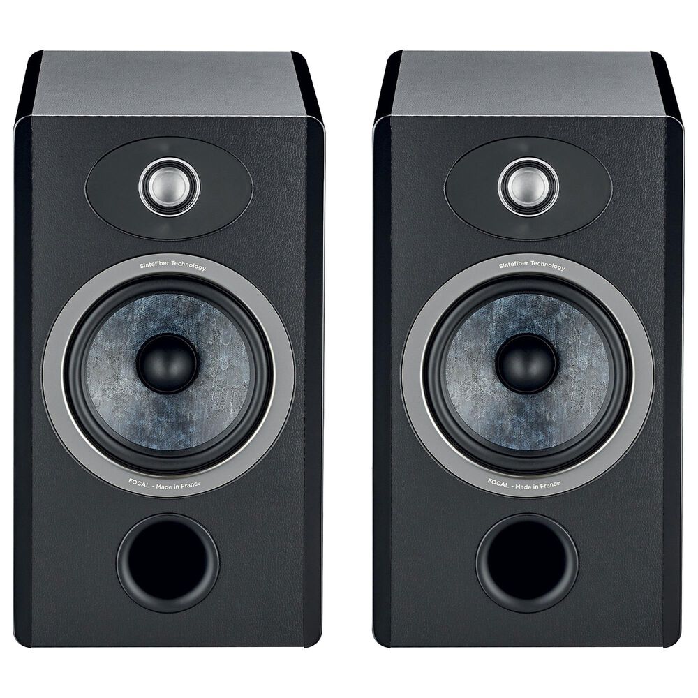 Focal Vestia N1 2-Way Bookshelf Loudspeaker in Black &#40;Set of 2&#41;, , large