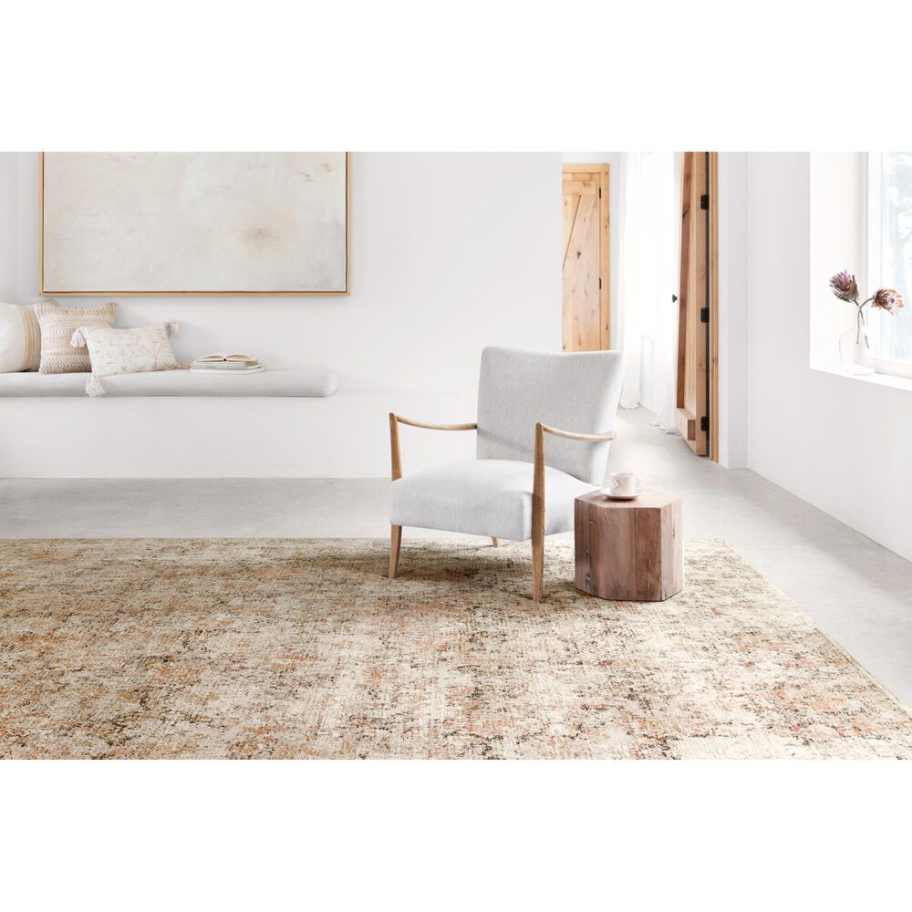 Loloi Theia THE-02 5&#39; x 8&#39; Taupe and Gold, , large