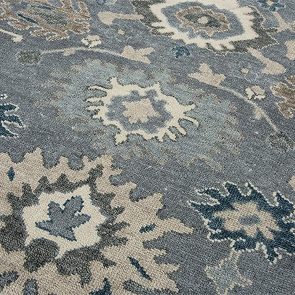 RIZZY Ashton 2&#39; x 3&#39; Floral Gray Area Rug, , large