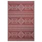 Dalyn Rug Company Sedona SN14 4" Round Paprika Indoor/Outdoor Area Performance Rug, , large