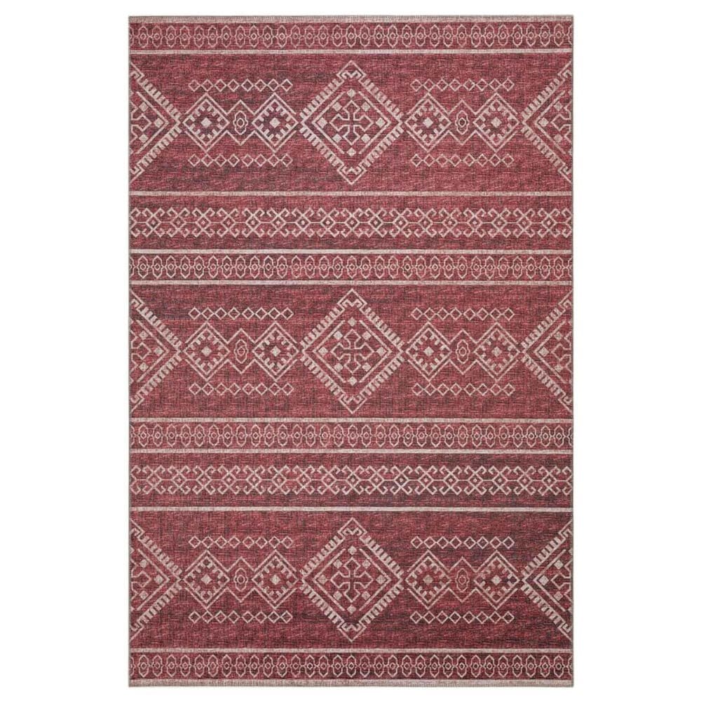 Dalyn Rug Company Sedona SN14 4" Round Paprika Indoor/Outdoor Area Performance Rug, , large