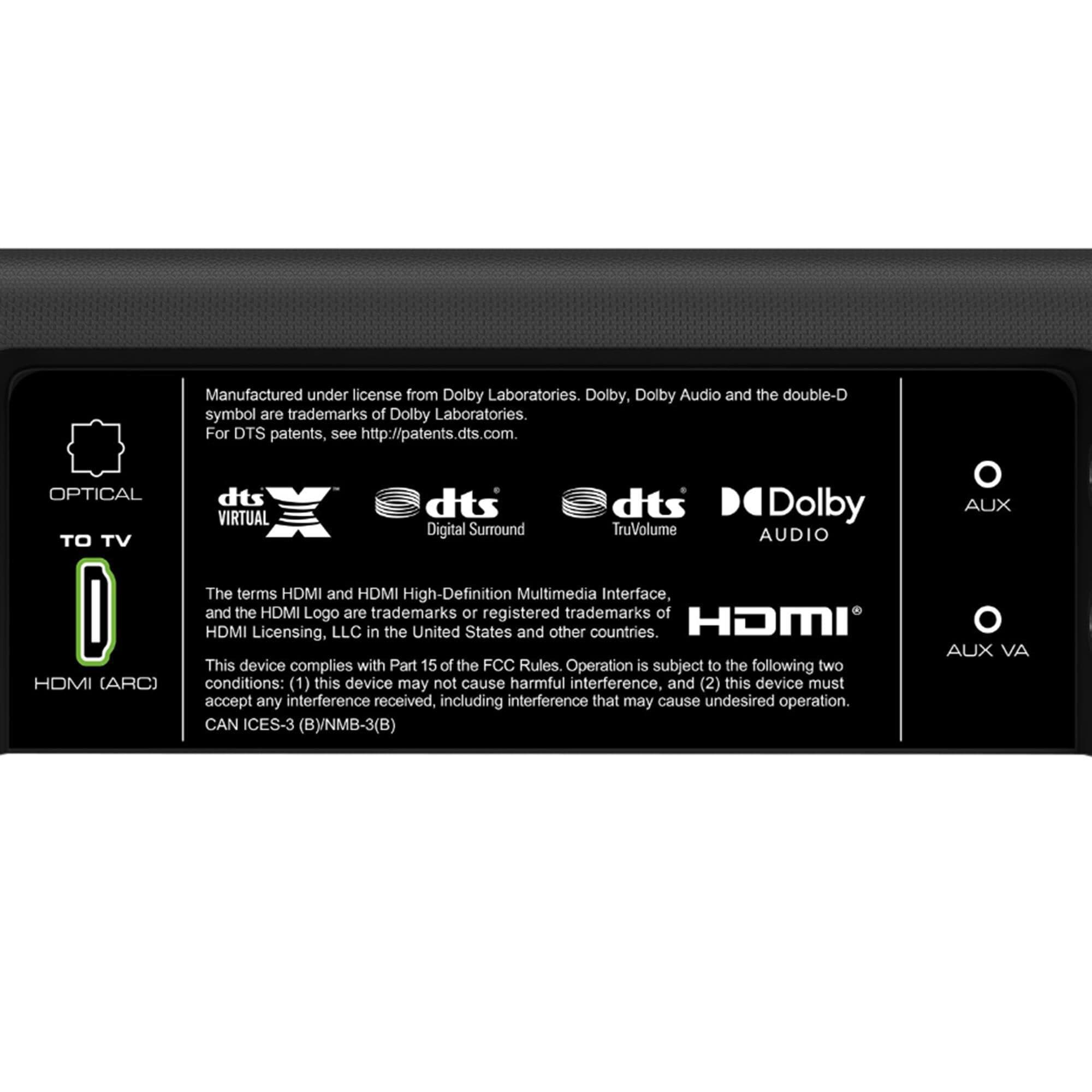Vizio soundbar hot sale truvolume
