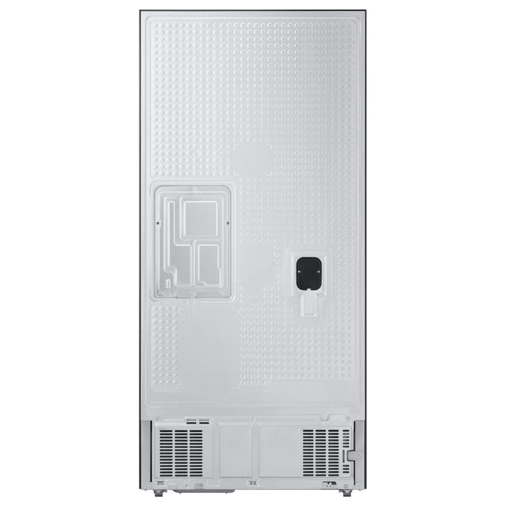 Samsung 17.5 Cu. Ft. 3-Door French Door Refrigerator in Black Caviar Matt, , large