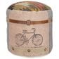 Maple and Jade Bike Stuffed Pouf in Multicolor, , large