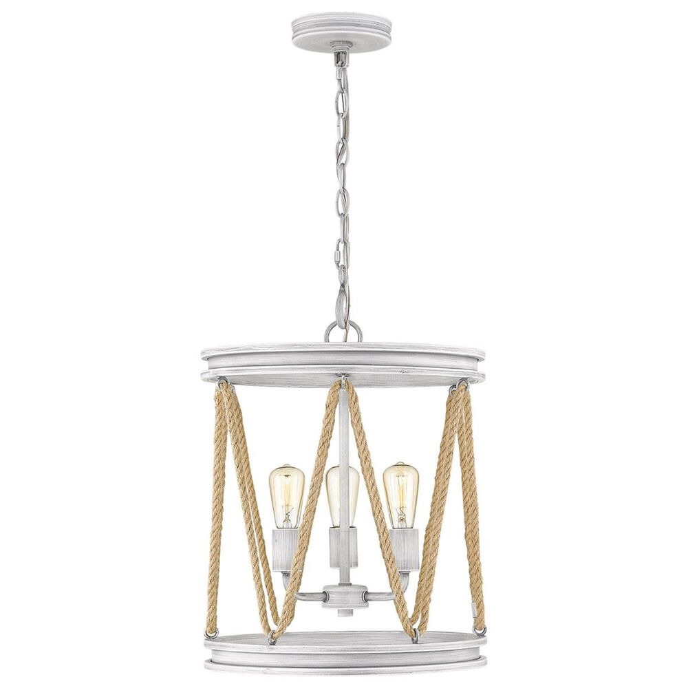 Golden Lighting Chatham 3-Light Pendant in Silver/Gray Driftwood, , large