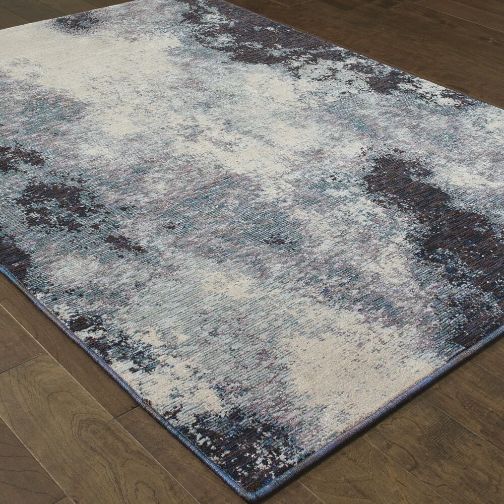 Oriental Weavers Evolution Blue 8&#39;6&quot; x 11&#39;7&quot; Area Rug, , large