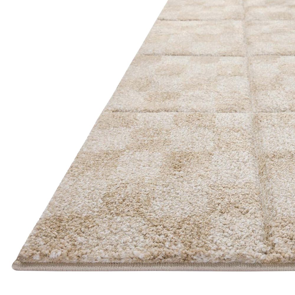 Loloi Silas 2&#39;7&quot; x 8&#39; Oatmeal and Sand Runner, , large