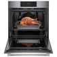 Bosch Benchmark 2-Piece Kitchen Package with Stainless Steel 4.6 Cu. Ft. Single Wall Oven and Black 30" Electric Cooktop, , large