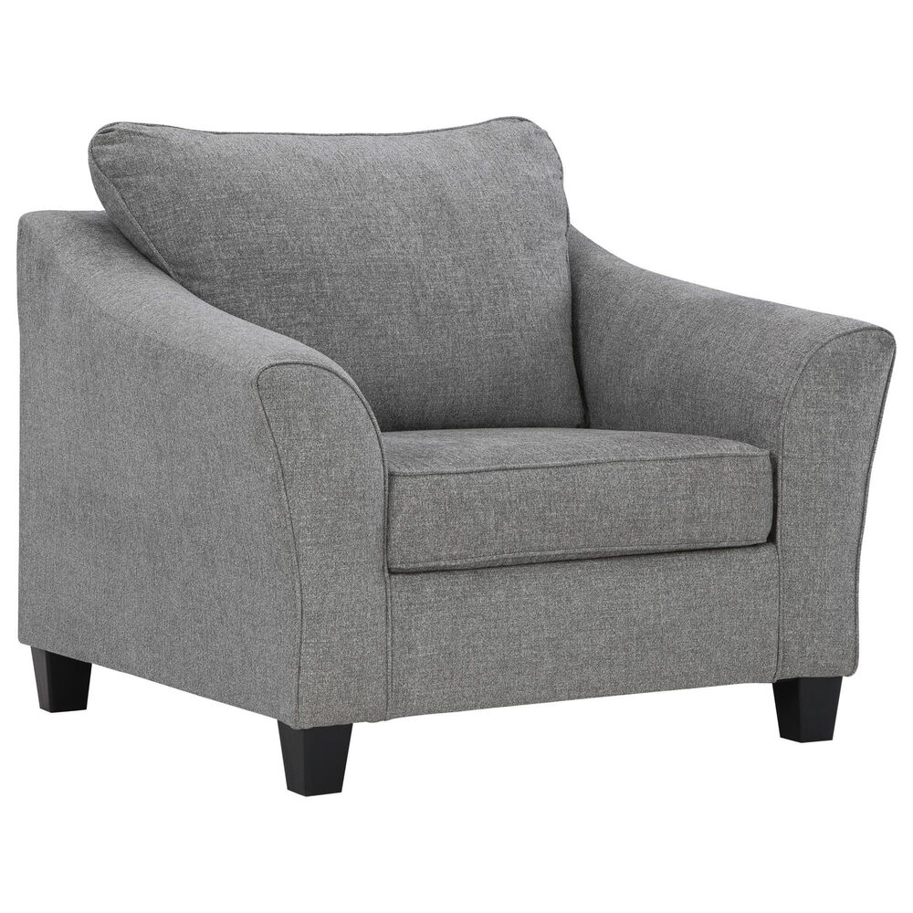 Ashley Mathonia Oversized Chair in Smoke, , large