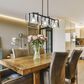Golden Lighting Aenon 3-Light Pendant Light in Matte Black, , large
