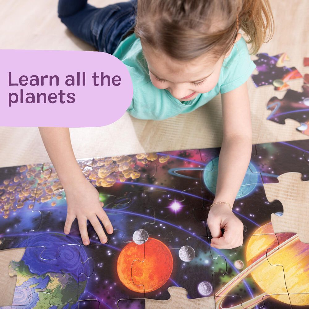 Melissa &amp; Doug 48-Piece Solar System Floor Puzzle, , large
