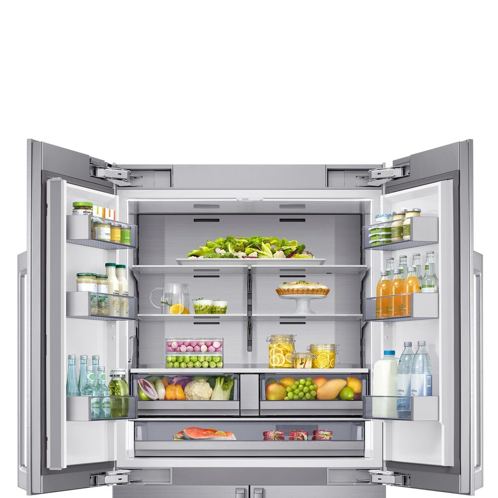 Dacor 42" 4-Door French Door Refrigerator - Panels Sold Separately, , large