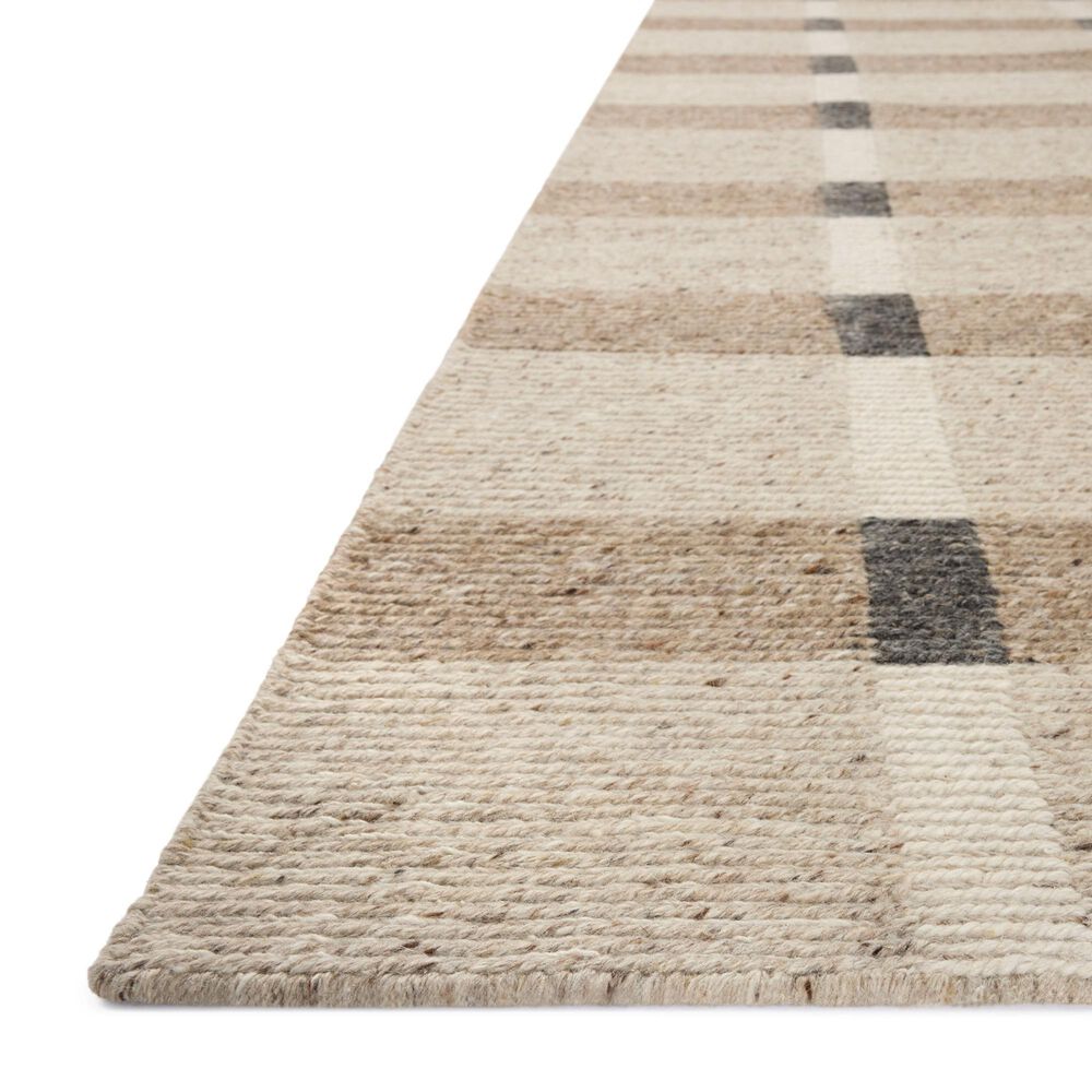 Loloi Perry Natural and Grey 7&#39;9&quot; x 9&#39;9&quot; Area Rug, , large