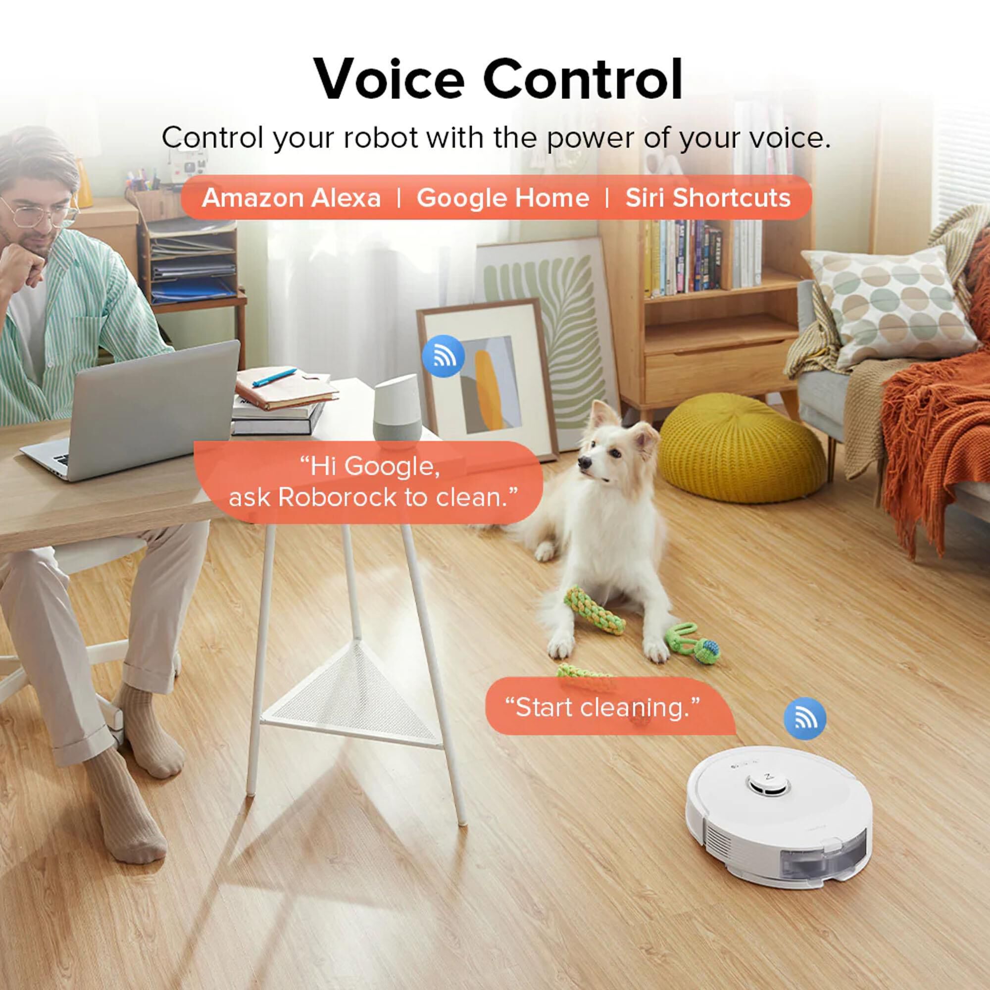 Xiaomi robot vacuum google home on sale