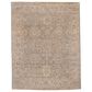 Capel Braymore Keller 2"6" x 9" Silver and Ivory Runner, , large