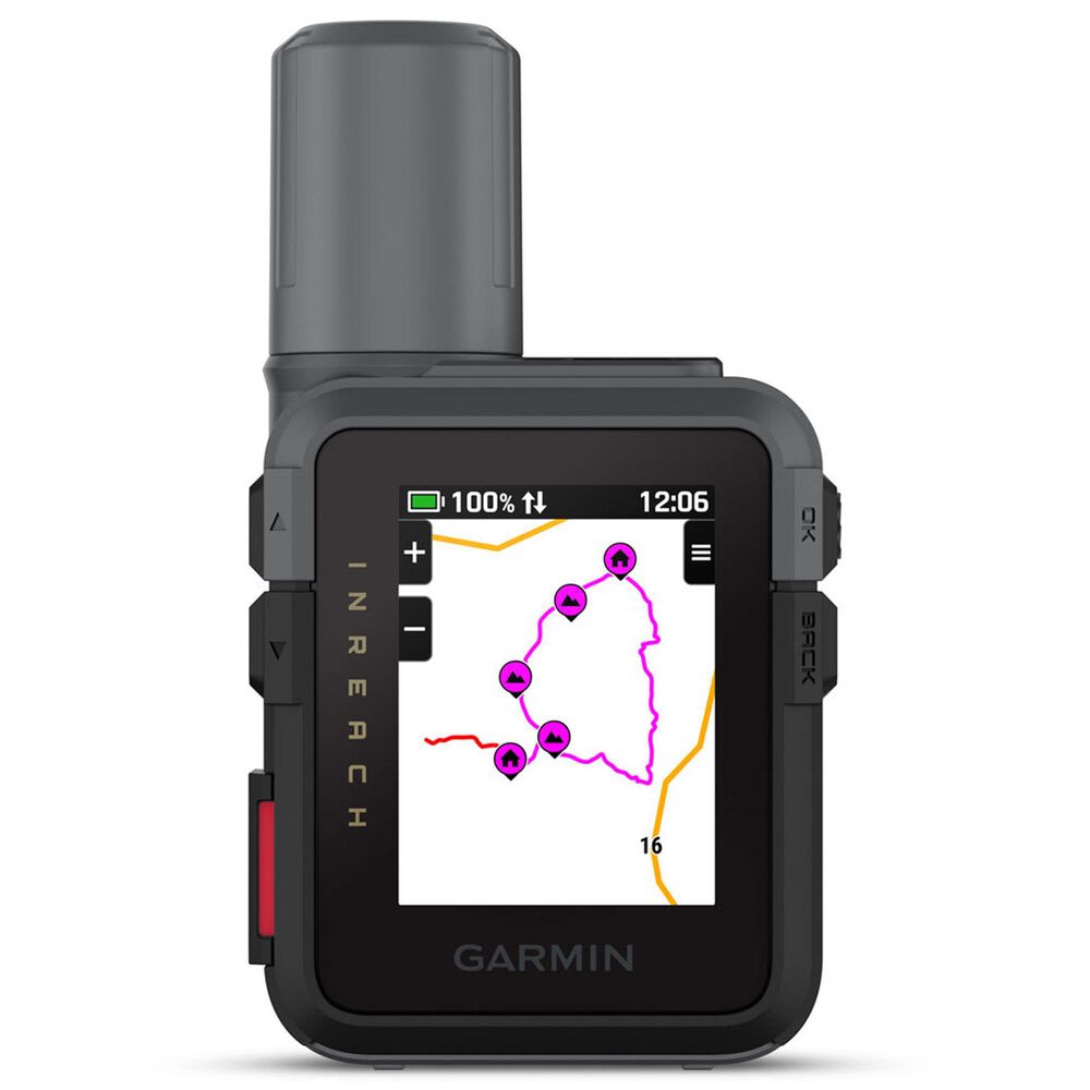 Garmin inReach Mini 3 Satellite Communicator with Touchscreen in Black and Gray, , large