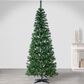 The Gerson Company 9" Pop-Up Fir Tree with Warm White Lights LED in Green, , large