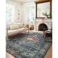 Loloi II Margot 3"6" x 5"6" Ocean and Brick Area Rug, , large