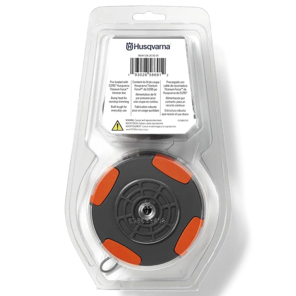 Husqvarna Rapid Replace Trimmer Head in Black and Orange, , large