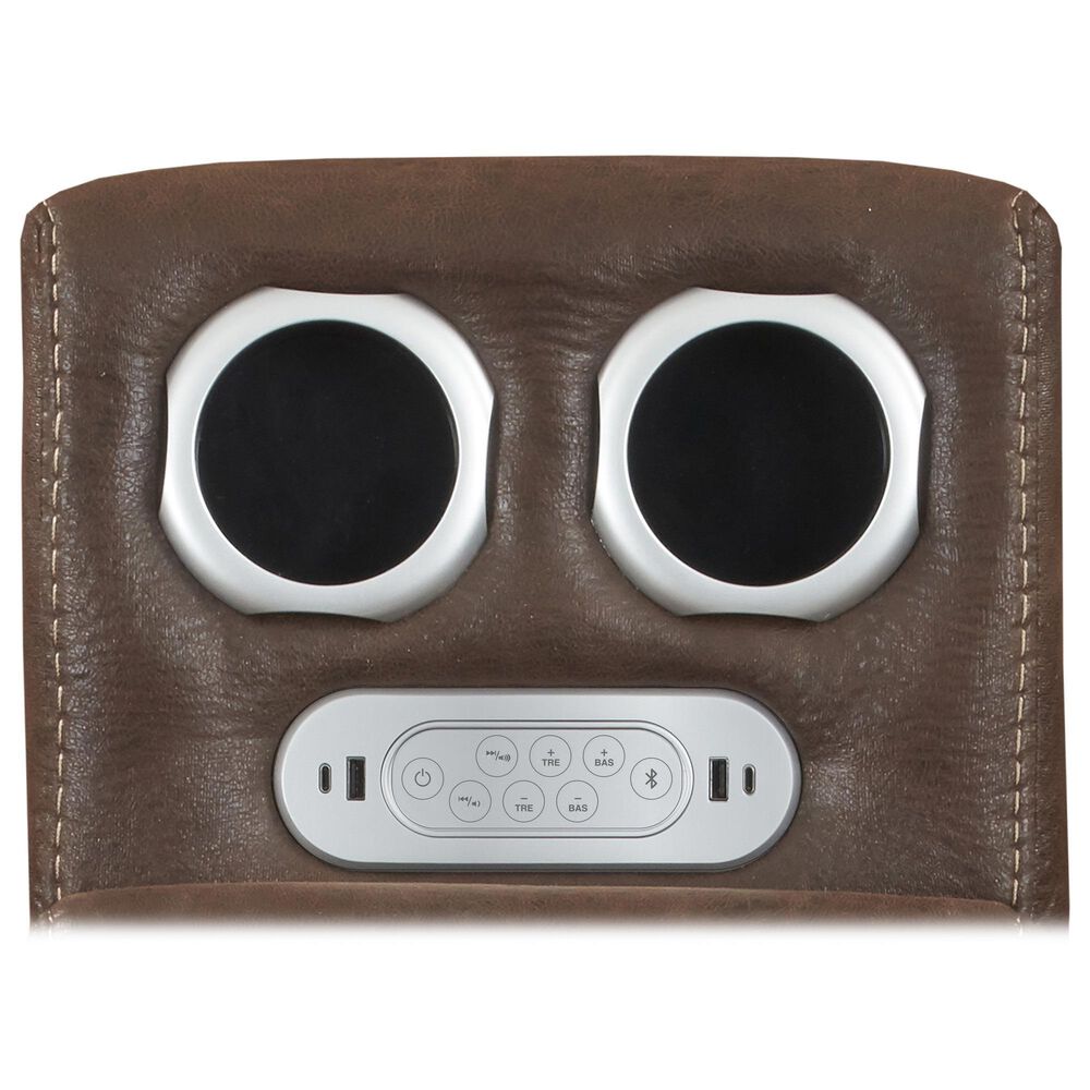 HomeStretch 6-Piece Power Reclining Sectional in Rubix Brown, , large