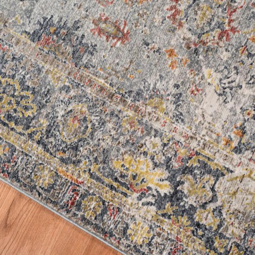 Amer Rugs Fairmont 10&#39;3&quot; x 14&#39;3&quot; Charcoal and Yellow Area Rug, , large