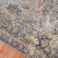 Amer Rugs Fairmont 10"3" x 14"3" Charcoal and Yellow Area Rug, , large