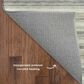 Dalyn Rug Company Soft Essentials Striped Silver 2"6" x 3"10" Indoor/Outdoor Area Rug, , large