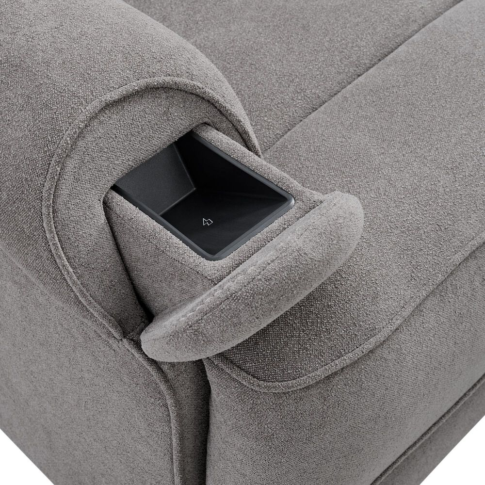 Eastern Shore Abby Triple Power Glider Chair in Slate, , large