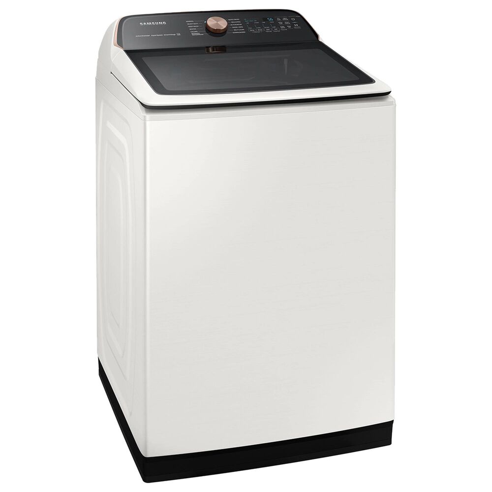 Samsung 5.5 Cu. Ft. Smart Top Load Impeller Washer and 7.4 Cu. Ft. Electric Dryer in Ivory, , large